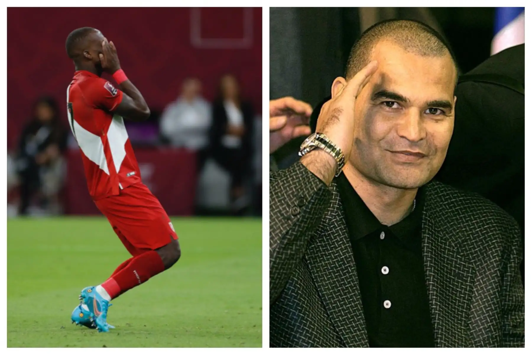José Luis Chilavert, el segundo arquero más goleador de la historia, le mandó un mensaje solidario al buen Luis Advíncula. Foto: Composición con fotografías de EFE y AFP