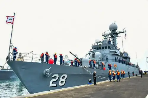 Marina de Guerra del Perú despliega al B.A.P. “Guise” para participar en el mayor ejercicio naval del mundo. Foto: ANDINA/Difusión