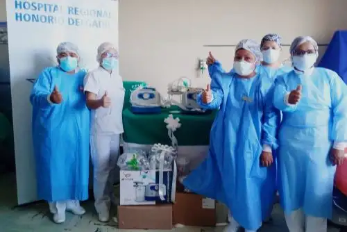 Hospital de Arequipa recibió equipos para detectar tuberculosis infantil.