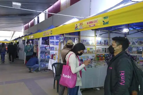 La Feria del Libro Zona Huancayo se prolongará hasta el jueves 30 de junio. Foto: ANDINA/Cortesía Pedro Tinoco