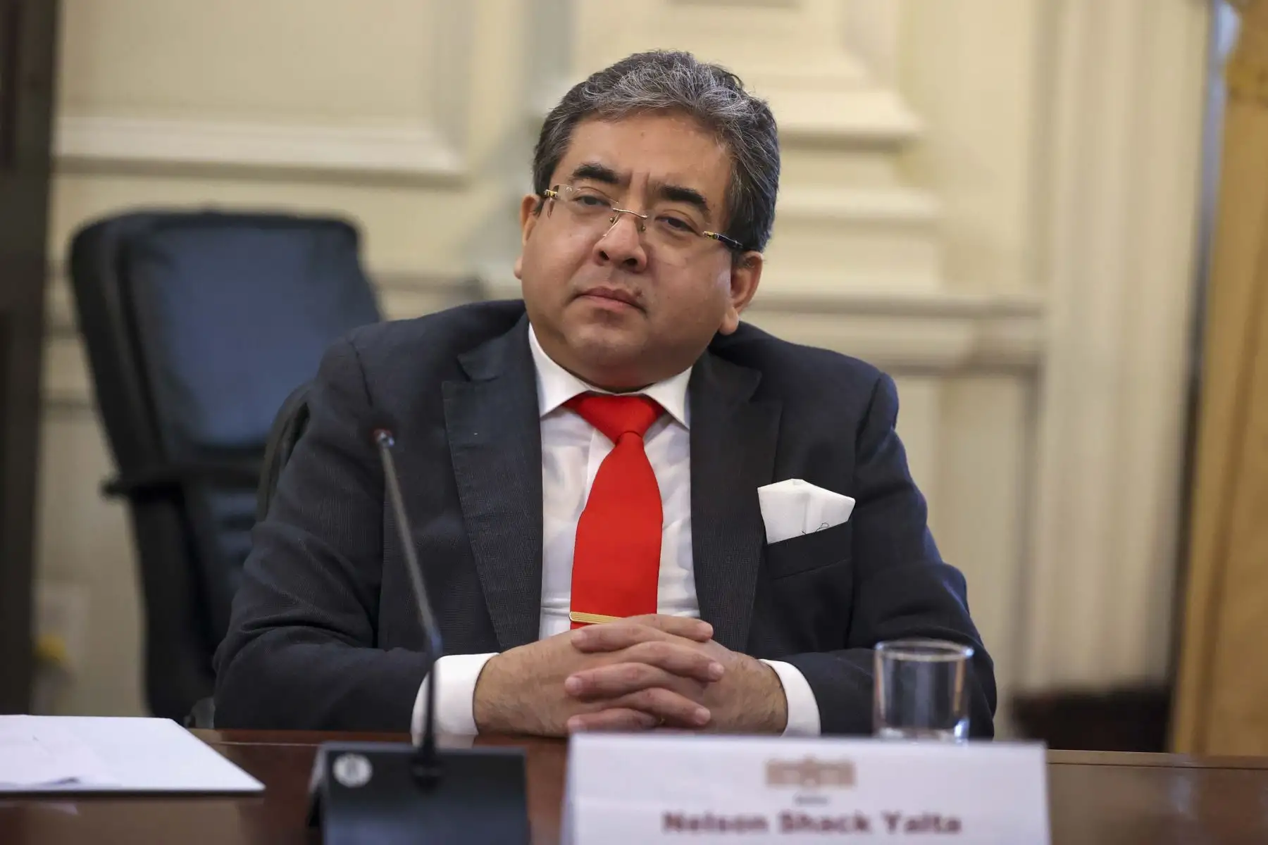 Jefe de Estado se reúne con miembros del Consejo para la Reforma del Sistema de Justicia en Palacio de Gobierno. Foto: ANDINA/Presidencia Perú