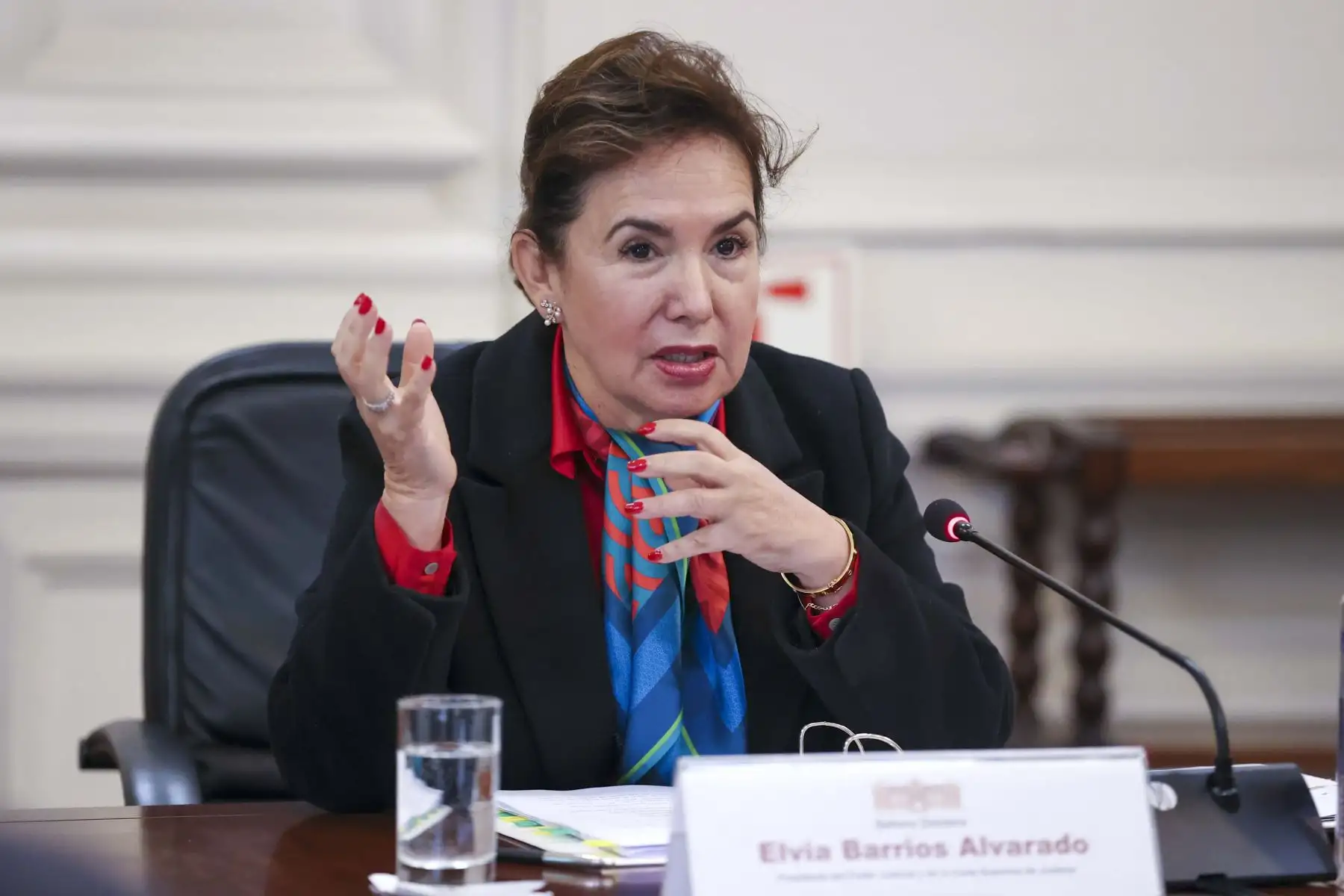 Jefe de Estado se reúne con miembros del Consejo para la Reforma del Sistema de Justicia en Palacio de Gobierno. Foto: ANDINA/Presidencia Perú