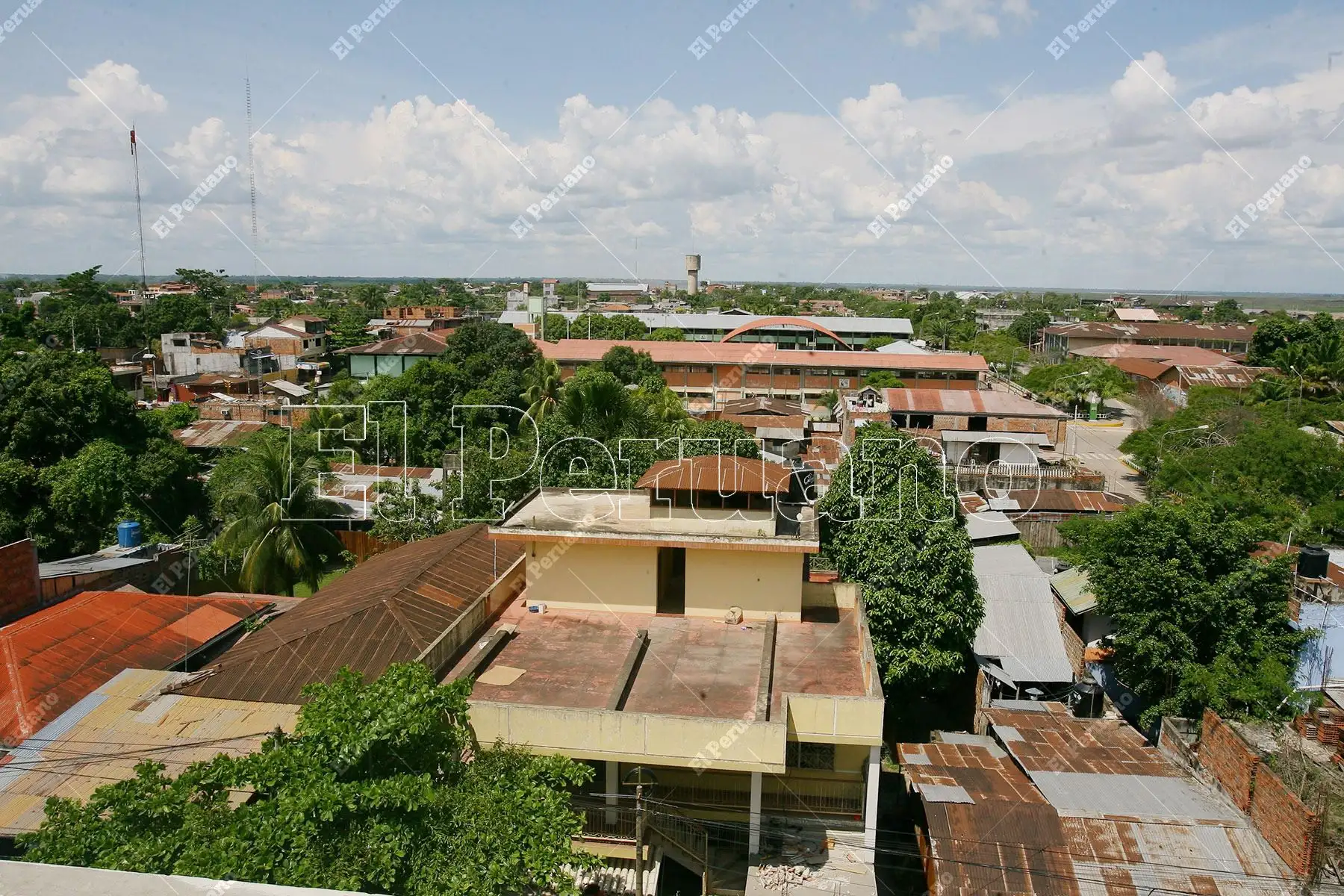 Ucayali - 9 noviembre 2010 / Vista panorámica de la ciudad de Pucallpa. Foto: Diario Oficial El Peruano / Víctor Palomino