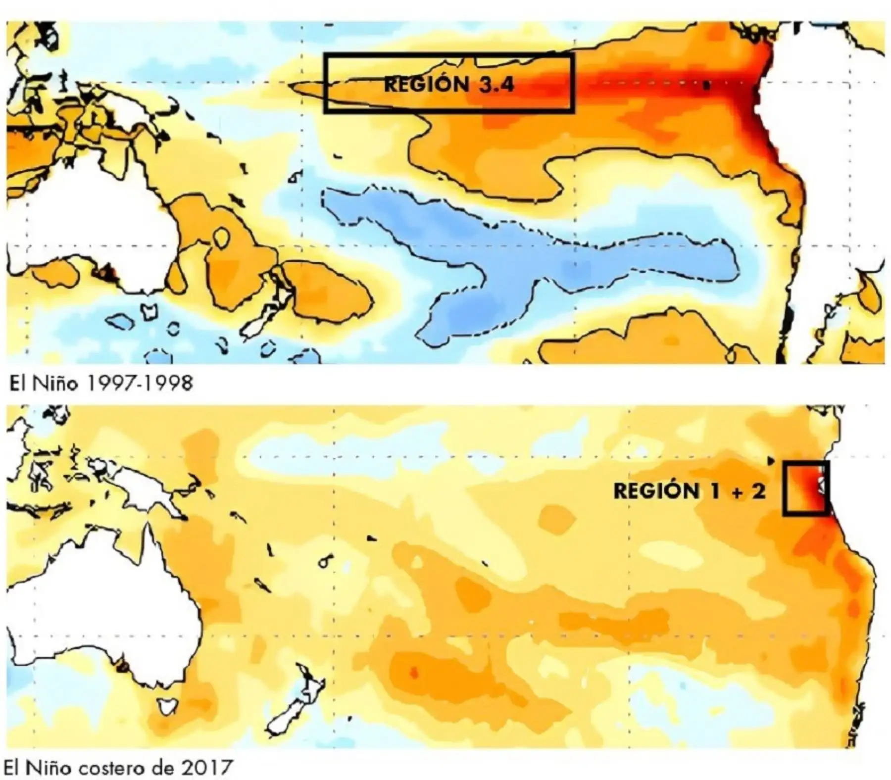 Temperaratura del mar se incrementño en 3 grados en zona norte del país