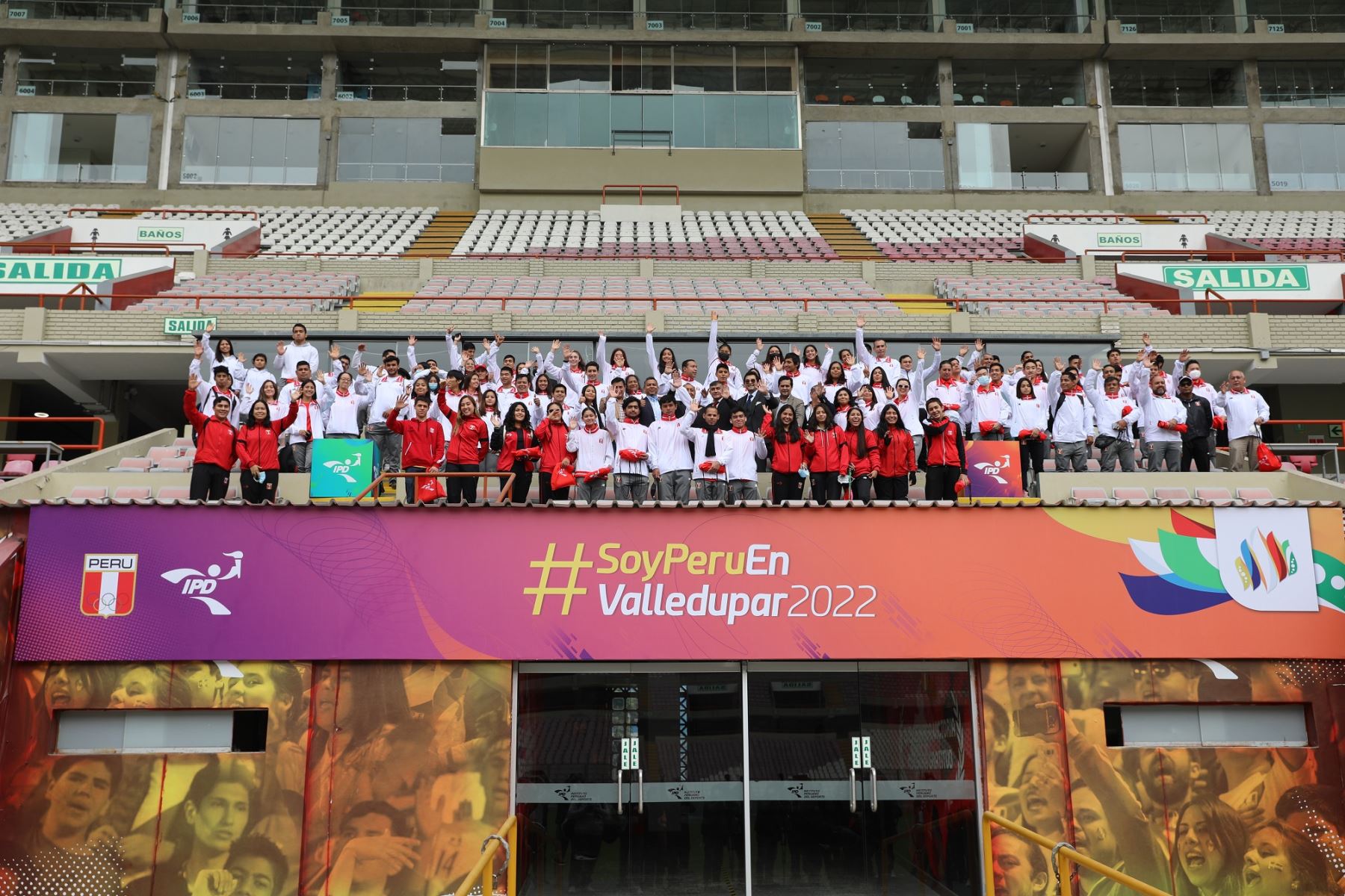 IPD despidió a deportistas que participarán en los Bolivarianos Valledupar 2022