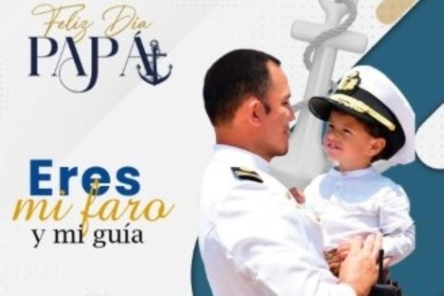 La Marina de Guerra del Perú saluda a los padres por su día