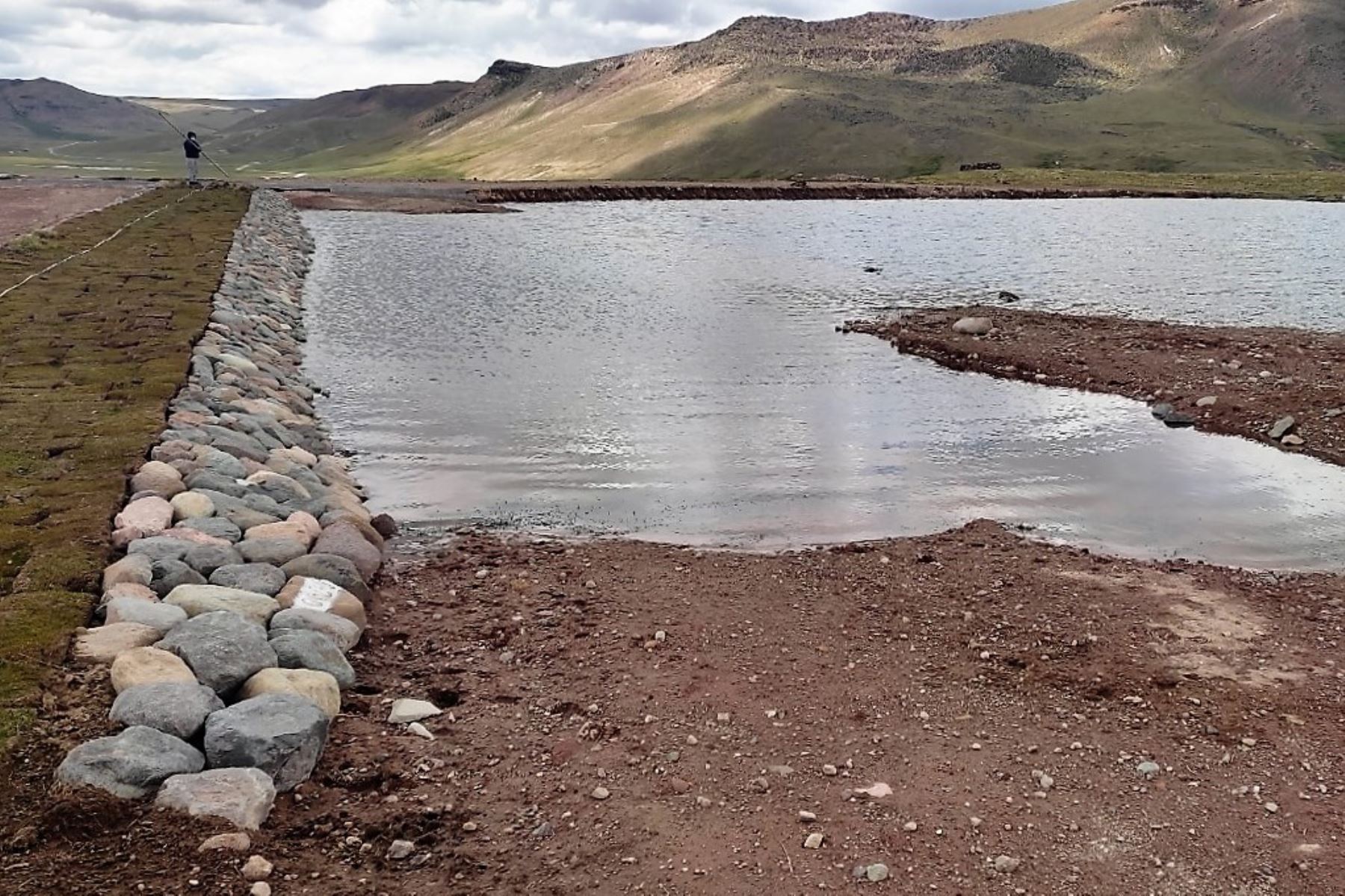 Cosecha de agua en Cusco: Midagri inaugura obras en la cocha Llaccoccota