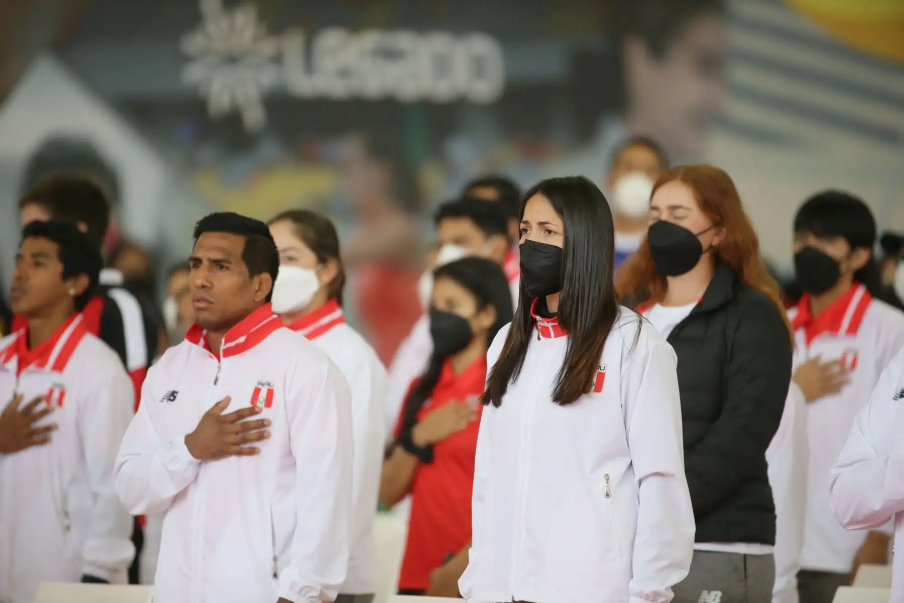 Presentación de los abanderados de Perú para los Juegos Bolivarianos Valledupar 2022.
La esgrimista María Luisa Doig y el judoca Juan Postigos serán nuestros representantes en este importante acto
Foto: LEGADO