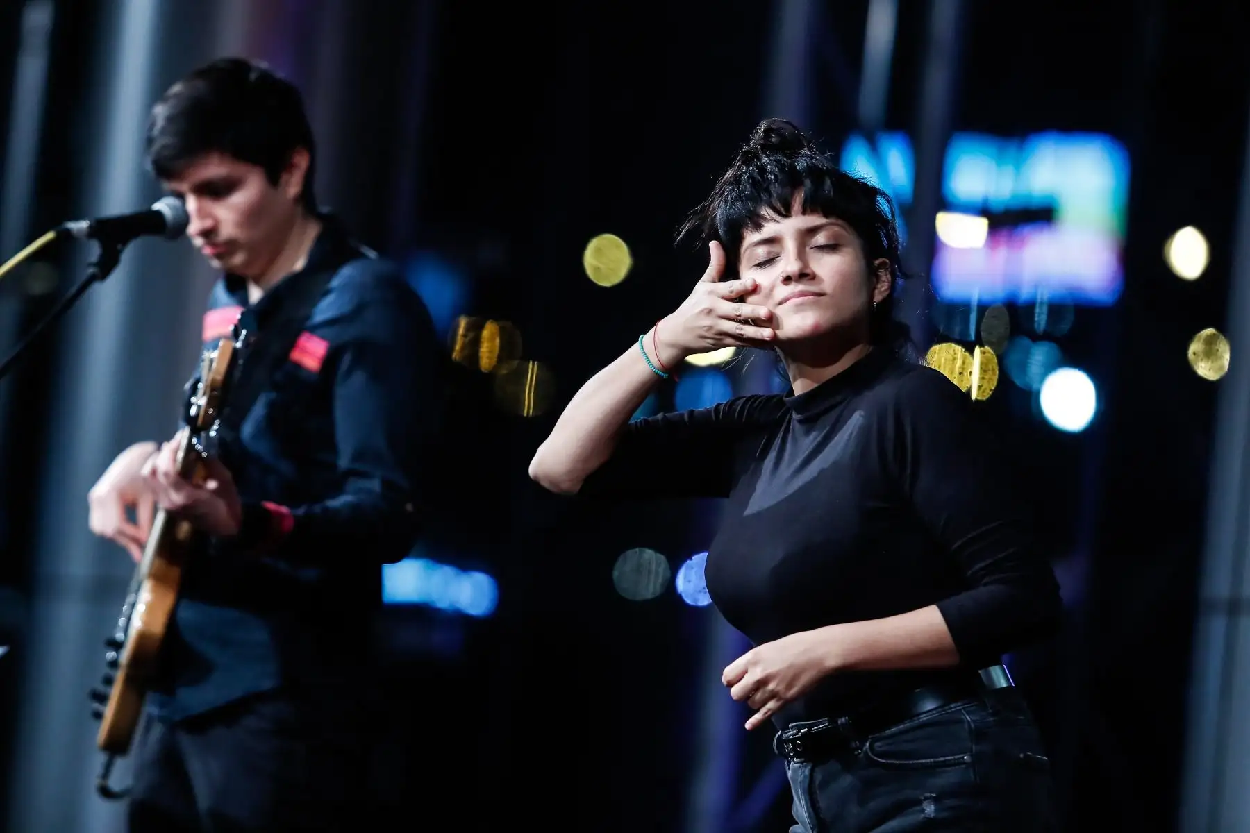 El Ministerio de Cultura del Perú, a través del Gran Teatro Nacional, presenta el primer proyecto inclusivo de experiencias musicales para personas con sordera, hipoacusia y baja audición mediante la interpretación en Lengua de Señas Peruana (LSP). Foto: ANDINA/Renato Pajuelo