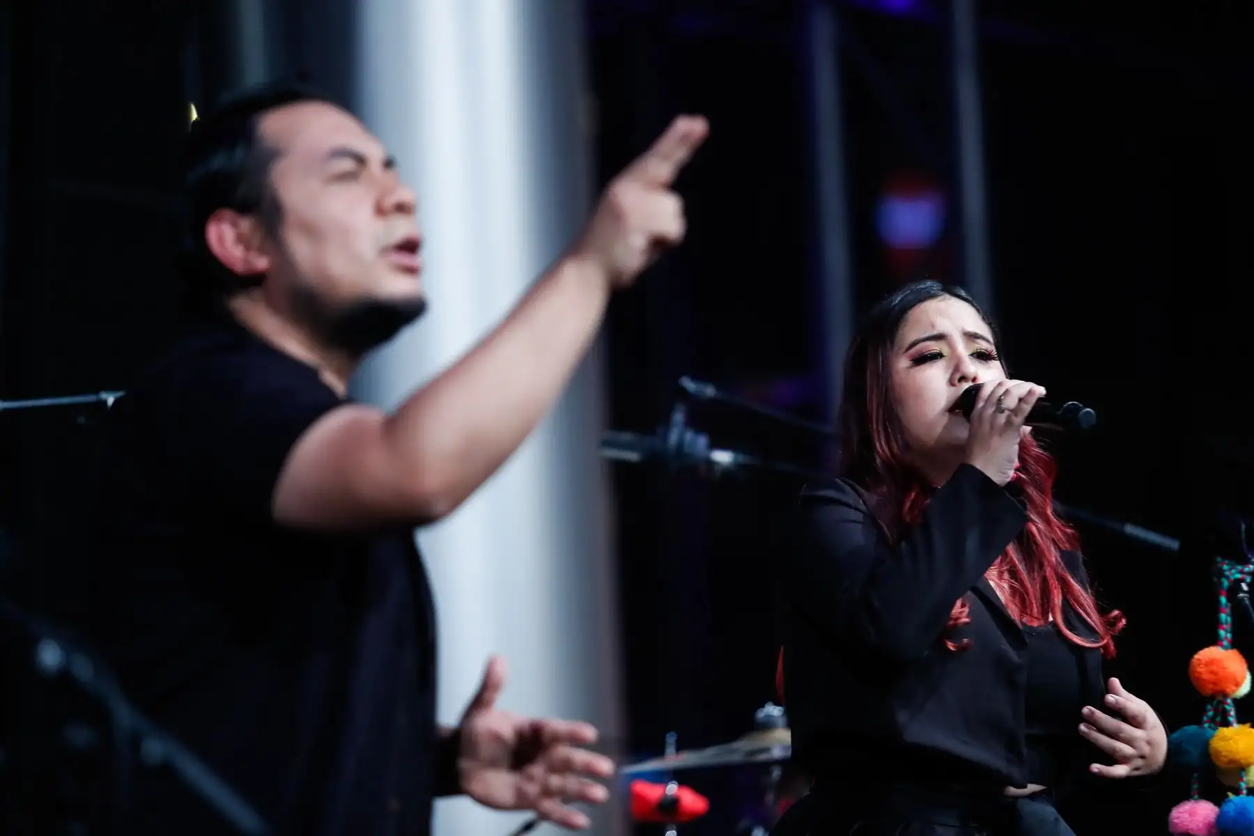 El Ministerio de Cultura del Perú, a través del Gran Teatro Nacional, presenta el primer proyecto inclusivo de experiencias musicales para personas con sordera, hipoacusia y baja audición mediante la interpretación en Lengua de Señas Peruana (LSP). Foto: ANDINA/Renato Pajuelo
