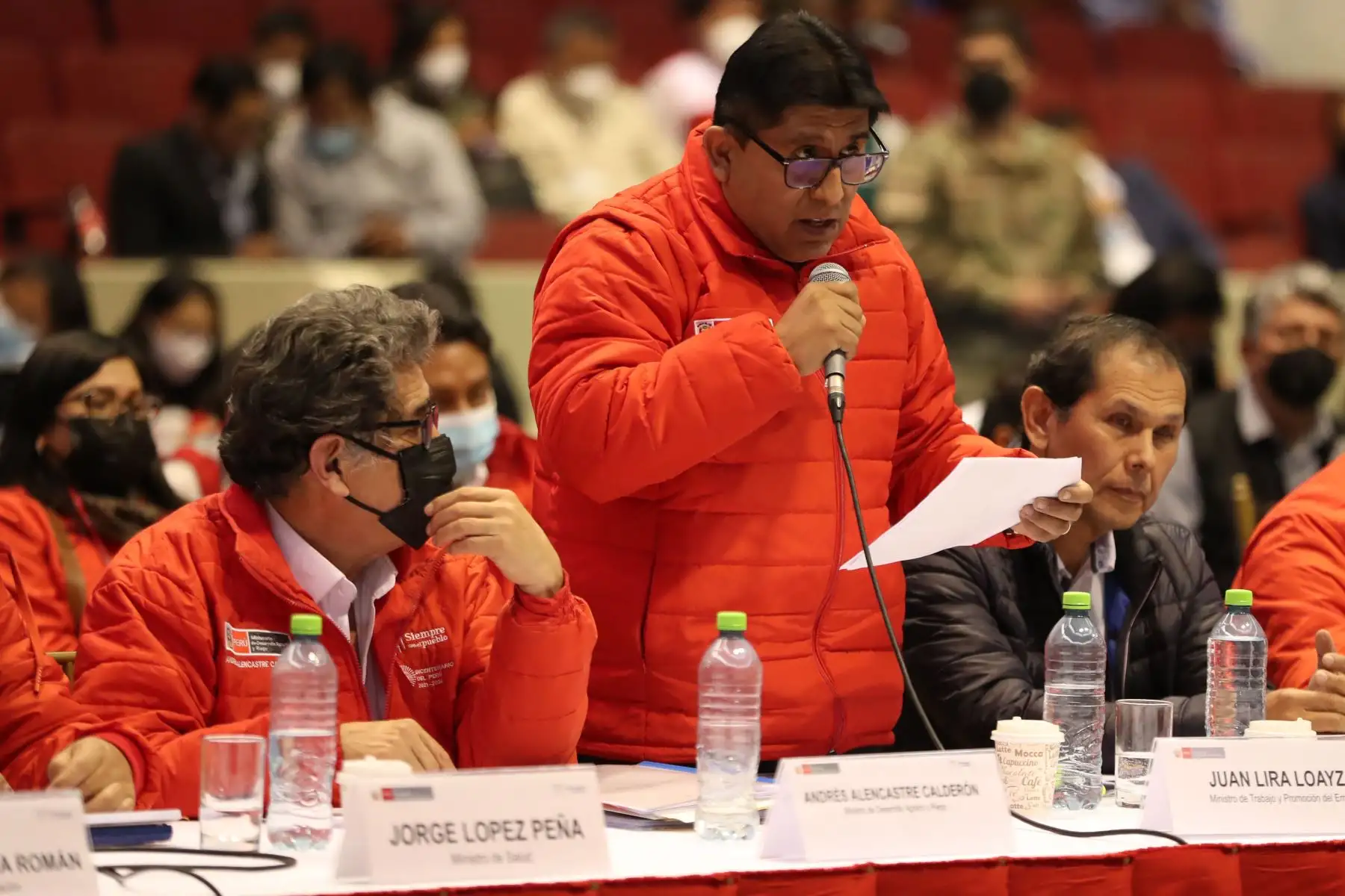 El ministro manifestó que, en lo que va del año, se han gestionado 68,835 solicitudes para obtener el Certificado Único Laboral, en Arequipa. Foto: PCM