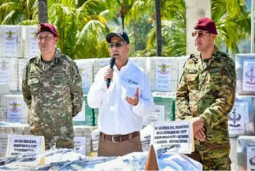 El titular del Mininter participó en la ceremonia por el 57º aniversario de la División de Maniobras contra el Tráfico Ilícito de Drogas Los Sinchis de Mazamari y resaltó que dicha unidad de élite haya estado en las épocas más aciagas de la historia del país.