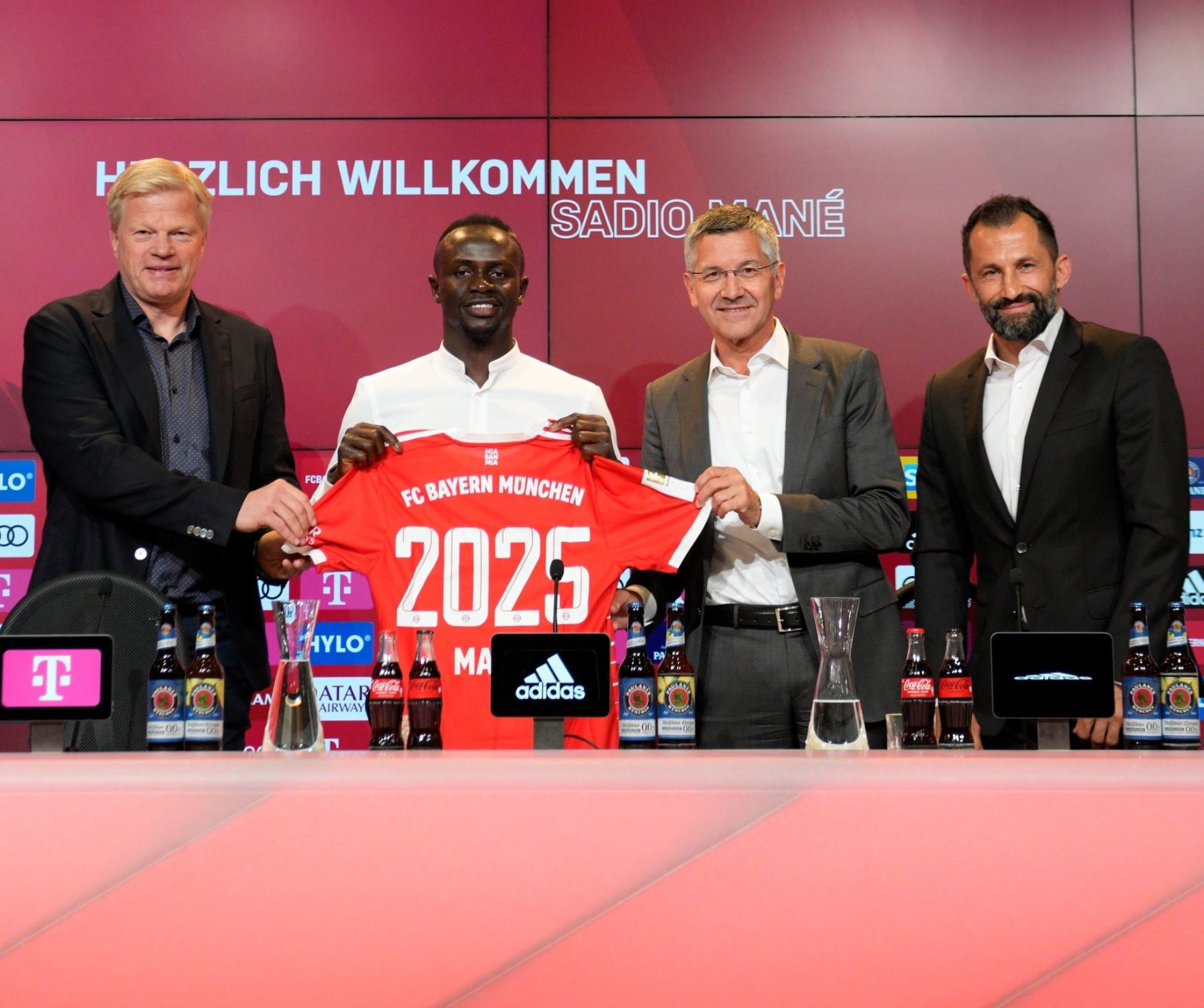 Sadio Mané fue presentado como flamante refuerzo del Bayern Múnich