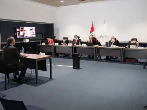 Pleno de la Junta Nacional de Justicia. Cortesía