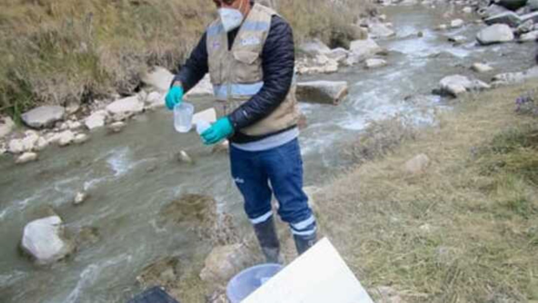 OEFA comunica resultados de análisis de agua del río Chillón tras derrame de zinc