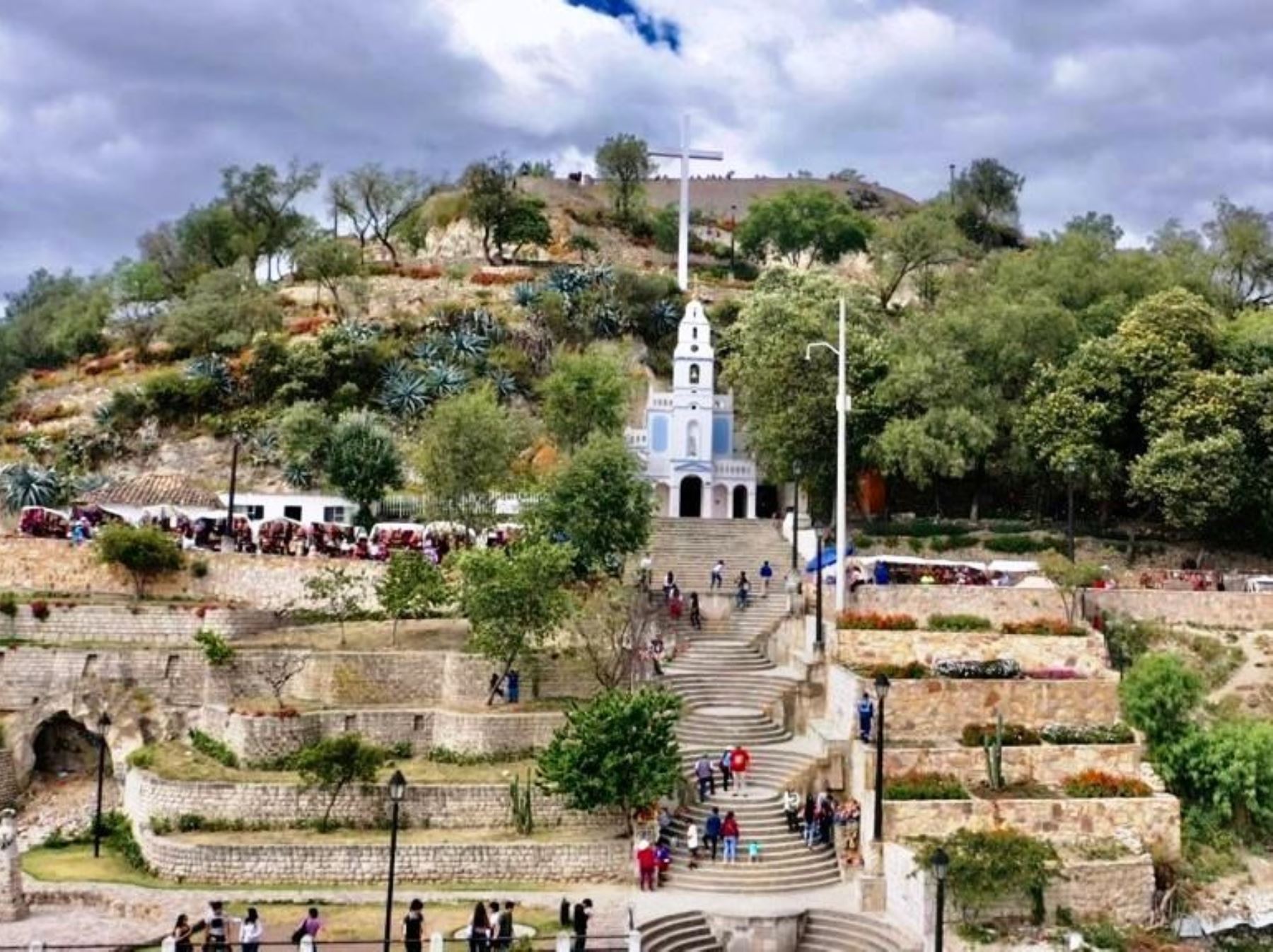 Municipalidad de Cajamarca anuncia que se iluminará la colina Santa Apolonia, uno de los principales atractivos de la ciudad, para alentar las visitas turísticas nocturnas. Foto: ANDINA/difusión.