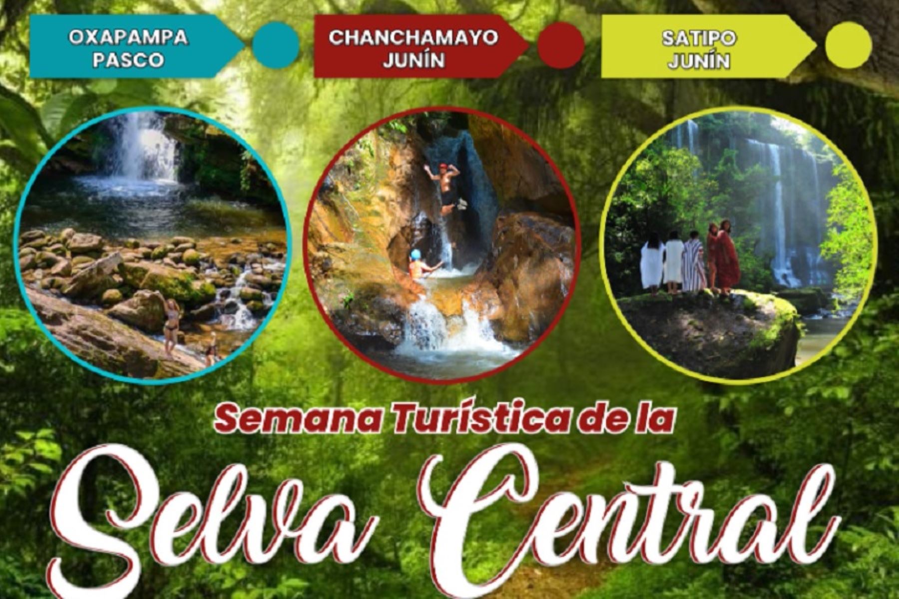 La Semana Turística de la Selva Central 2022 nos brinda la oportunidad de vivir una experiencia de ensueño visitando los diversos atractivos de las provincias de Chanchamayo, Satipo y Oxapampa, auténticas sucursales del edén.