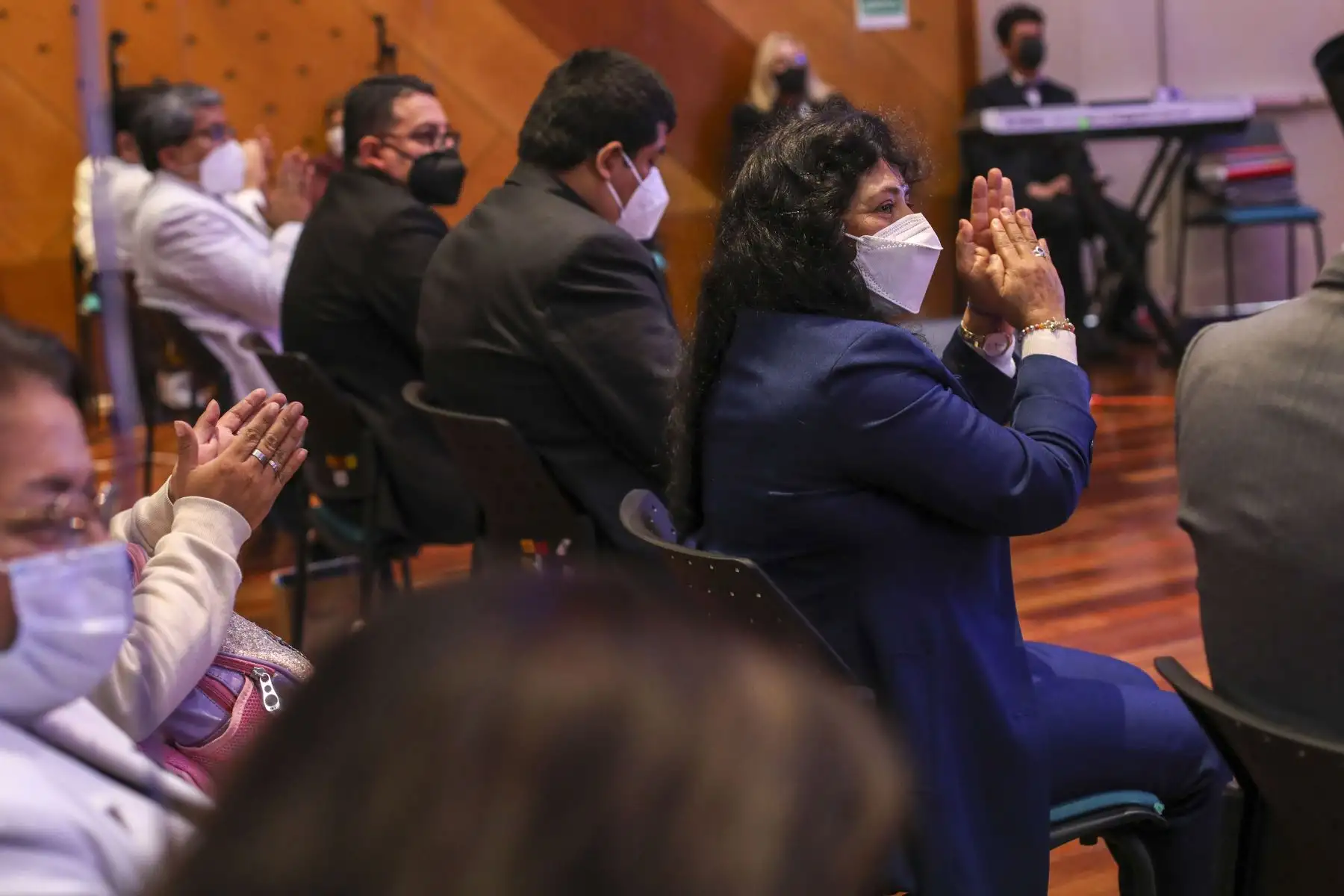 El Instituto Nacional de Salud del Niño San Borja conmemora su noveno aniversario con una emotiva ceremonia especial. Bajo el lema "Salvando vidas con amor", se realizó la actividad que contó con la presencia de la Directora General del INSN San Borja, Dra. Zulema Tomas Gonzales y su equipo de gestión, el ministro de Salud, Jorge Antonio López Peña, así como la primera dama Lilia Paredes. Foto: ANDINA/Carla Patiño
