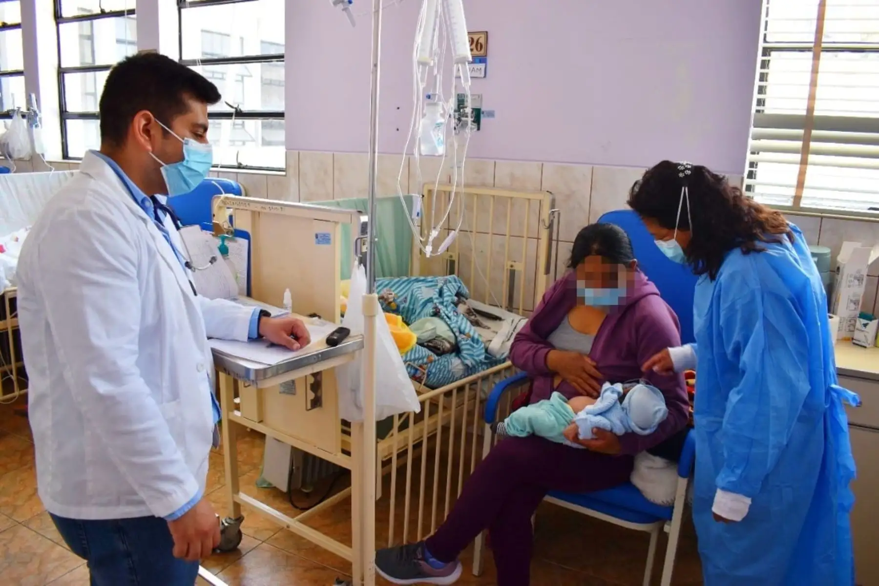 Más de 22,000 casos de infecciones respiratorias agudas (IRA) se han reportado en lo va del año en la región Lambayeque, siendo los más afectados los niños y los adultos mayores, informó la Gerencia Regional de Salud. Foto: ANDINA/difusión.