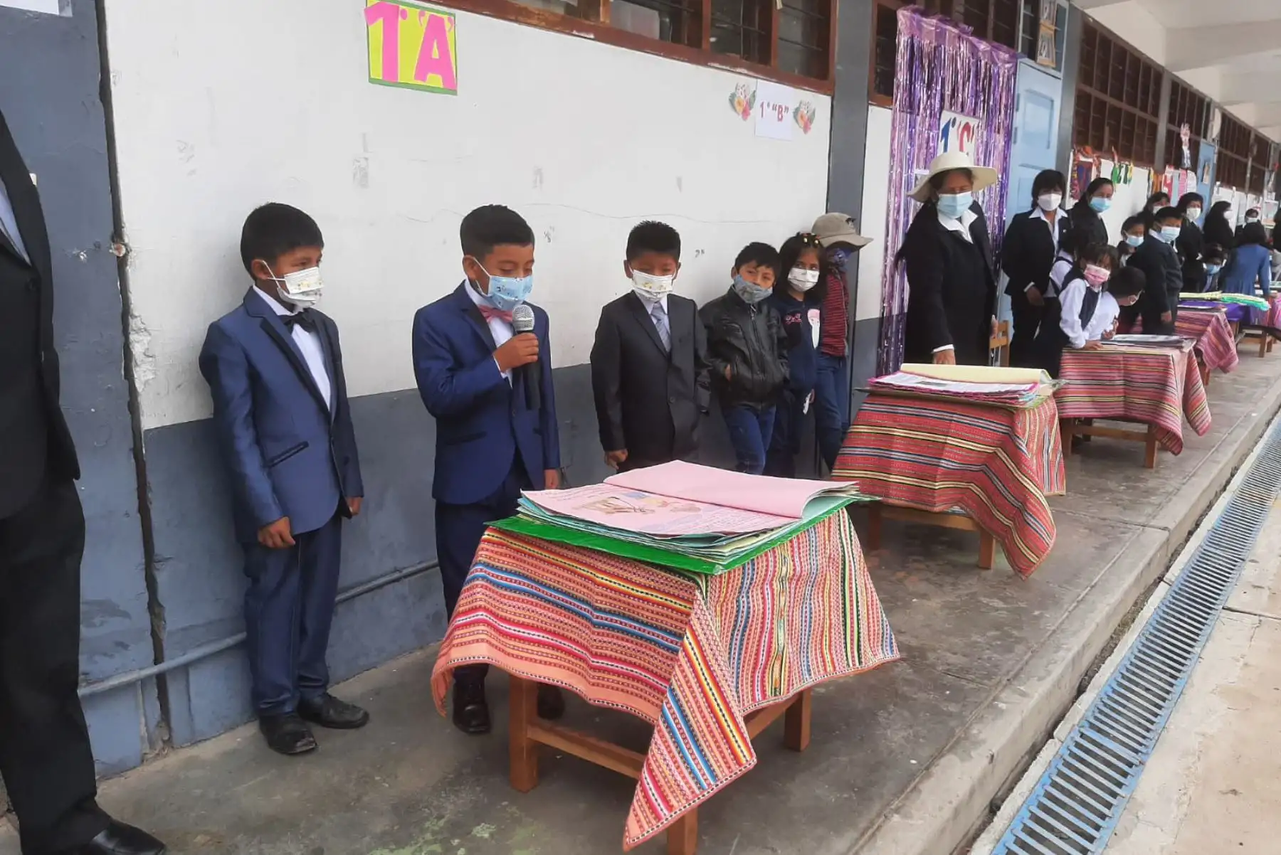 Los niños de la Institución Educativa N° 30073 de la provincia de Chupaca se beneficiarán con biblioteca rodante.