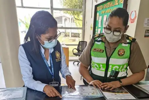 Un total de 457 policías fueron sensibilizados de manera presencial y virtual por los operadores del RUVA del Ministerio Público.