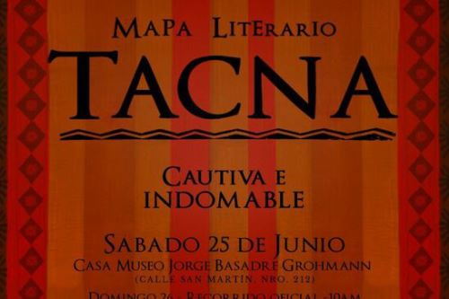 El primer mapa literario de Tacna será presentado en la Casa Museo Basadre. Foto: Gore Tacna