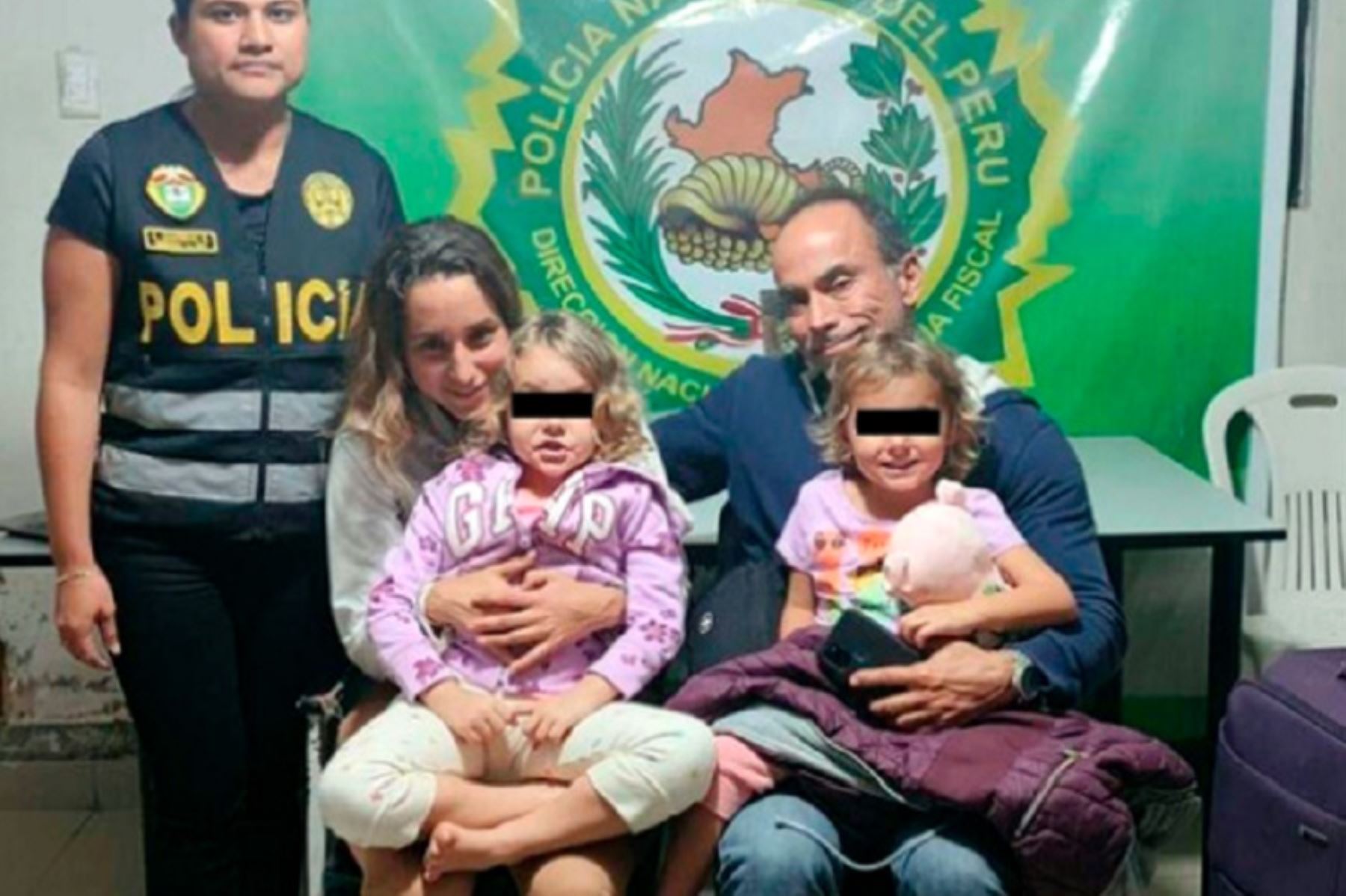 Piura: Policía Nacional rescata a dos menores y las reúne nuevamente con su madre