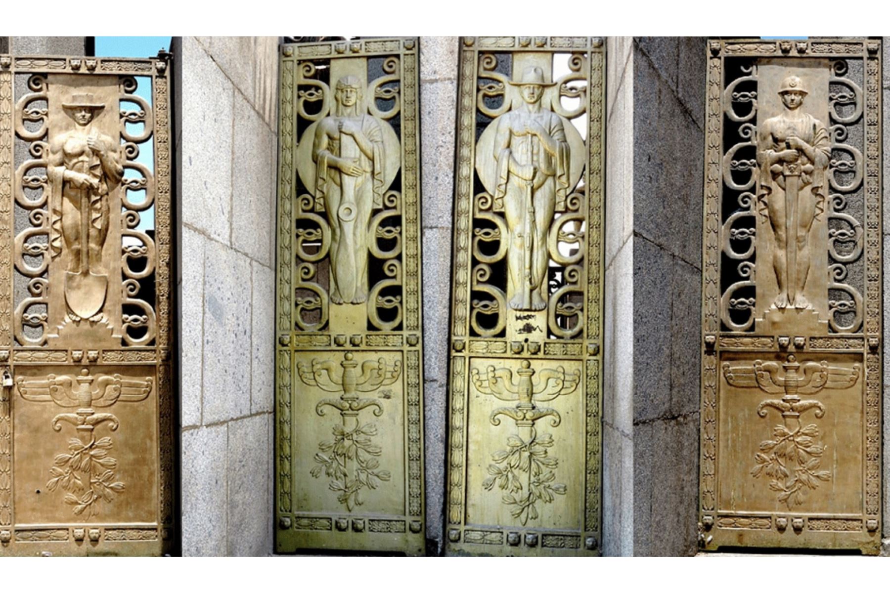 Ministerio de Cultura investigará desaparición de puertas de bronce del Campo de Marte