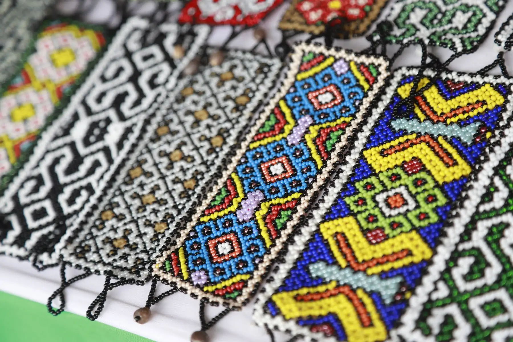 Cerca de treinta artesanos y artesanas de Loreto,Amazonas,Ucayali y San Martín presentan sus mejores obras en el "Evento Empresarial de Artesanía Macroregional del Oriente",que promueve el Mincetur.
Foto: Mincetur