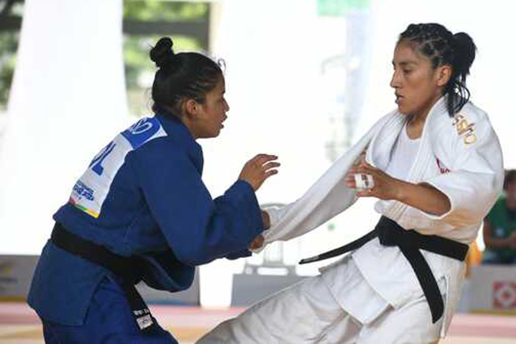 Billith Gamarra, medallista peruana en judo. ANDINA/Difusión