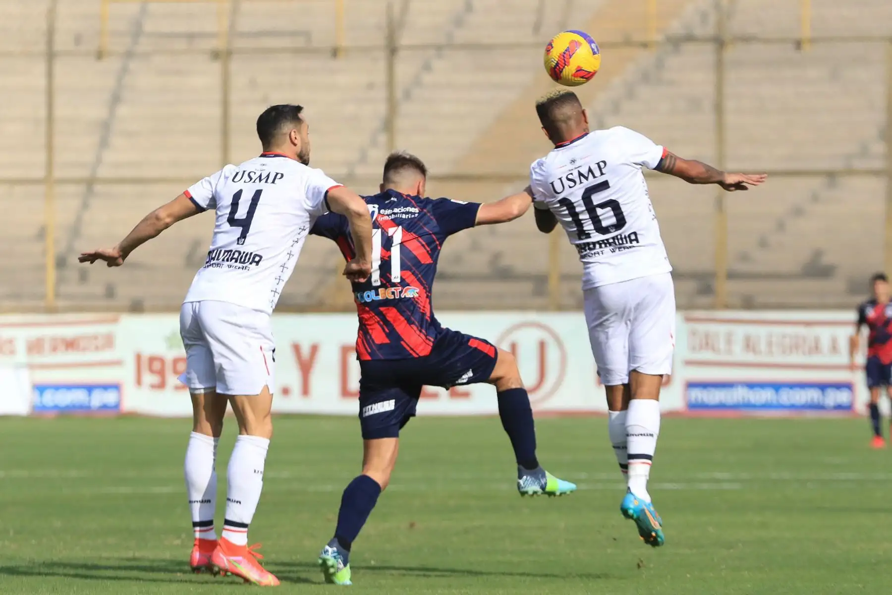 Deportivo Municipal se enfrenta a San Martín en partido por la jornada 18 del Apertura 2022 de  la Liga 1 Betsson, en el Estadio Monumental. 
Foto: Liga 1