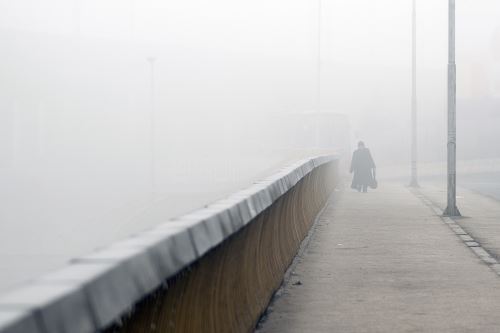 Macedonia tiene uno de los aires más contaminados de Europa, según el informe del Banco Mundial. Foto: AFP