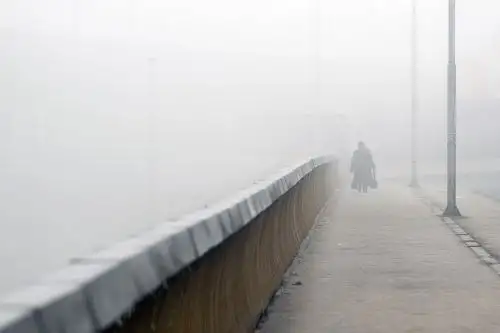 Macedonia tiene uno de los aires más contaminados de Europa, según el informe del Banco Mundial. Foto: AFP