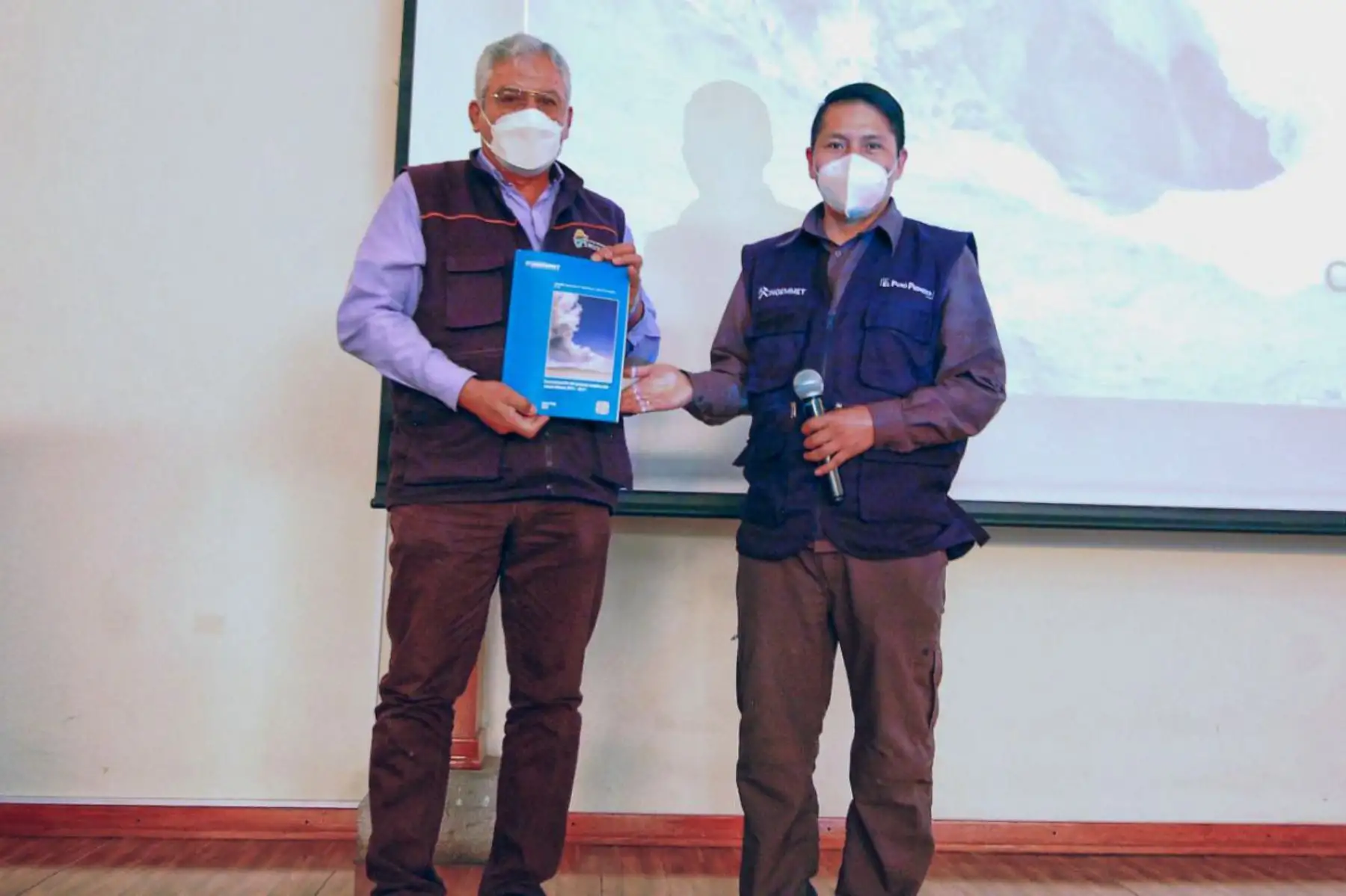 La presentación del boletín geológico se efectuó en el Centro Cultural Santo Domingo de Moquegua. Foto: ANDINA/Ingemmet