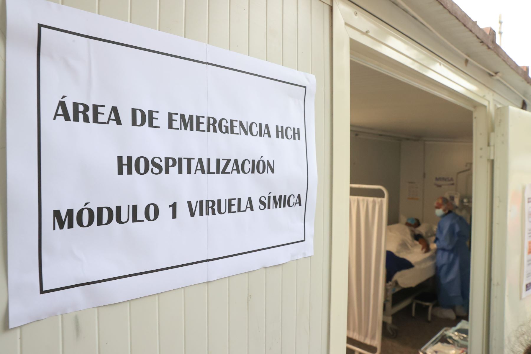 Medidas y los protocolos para fortalecer la capacidad de respuesta para atención de pacientes con diagnóstico de viruela del mono. Foto: ANDINA/ Andrés Valle