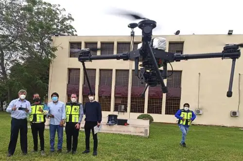 CISMID recibió un drone que será usado para el levantamiento de información tridimensional de las áreas de estudio del proyecto SATREPS.