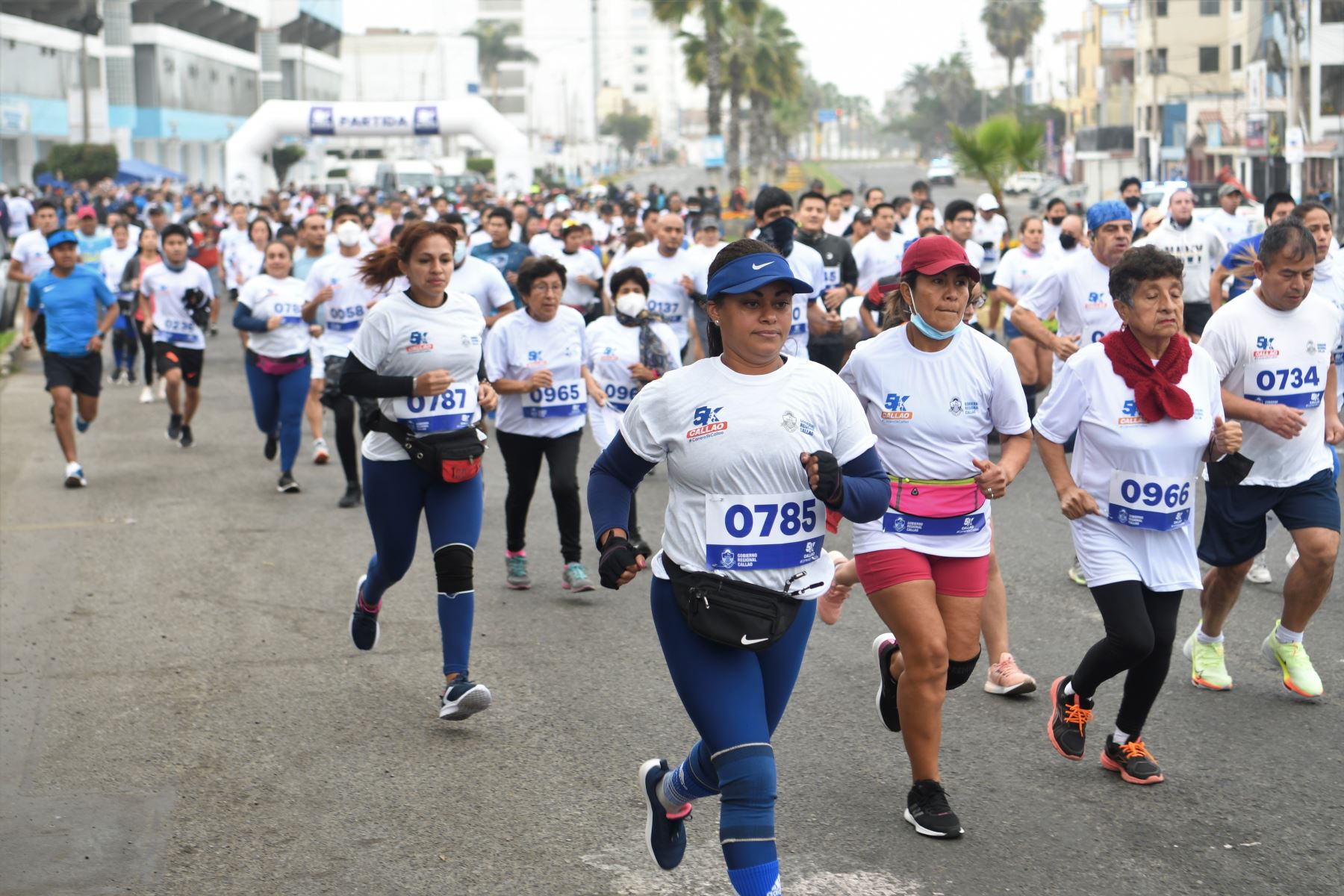 Carrera Callao 5K reunió a mil participantes por la calles de La Perla y Bellavista