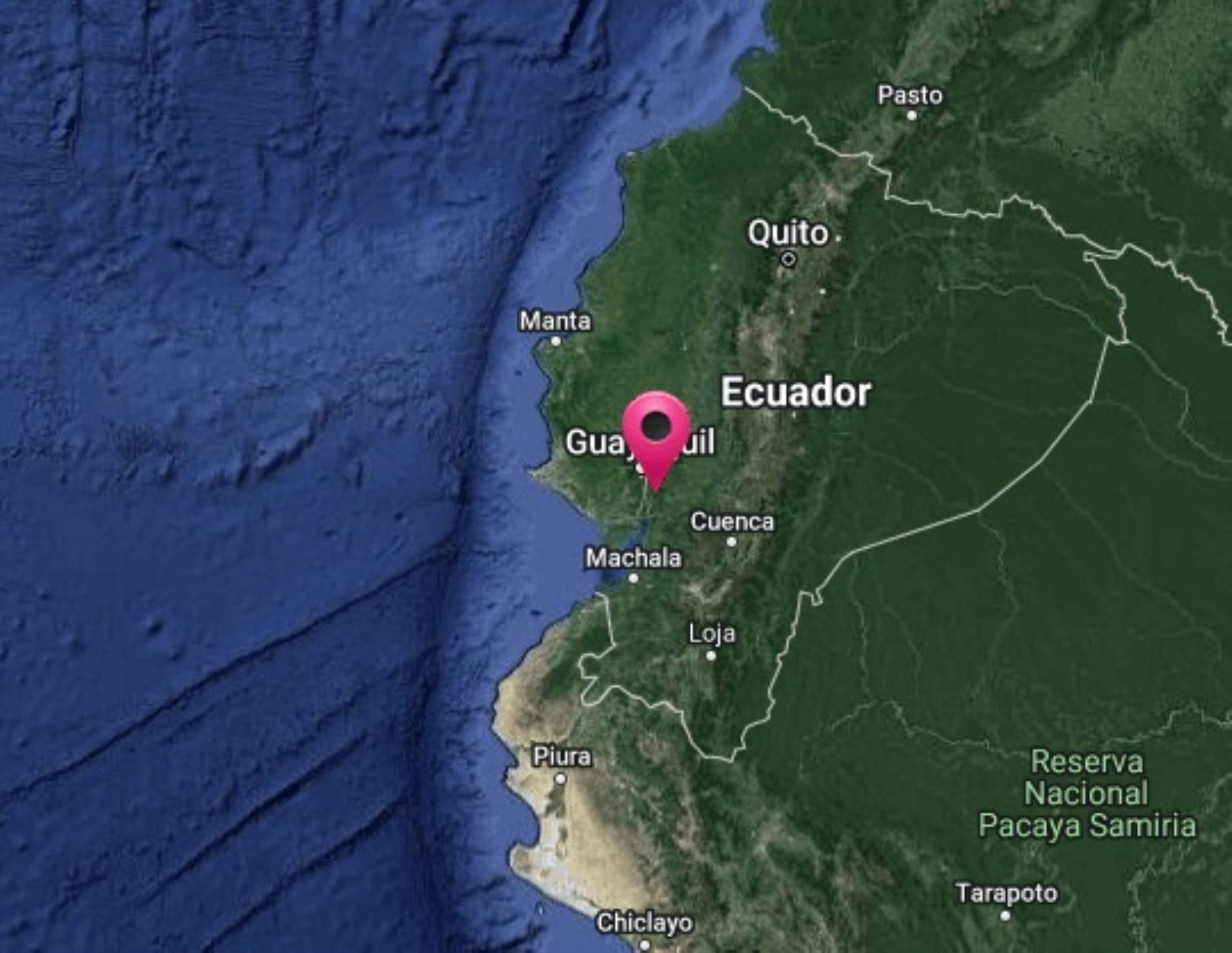 Temblor de magnitud 5.2 se registró esta noche en la provincia de Zarumilla, región Tumbes. Foto: Foto: ANDINA/Difusión