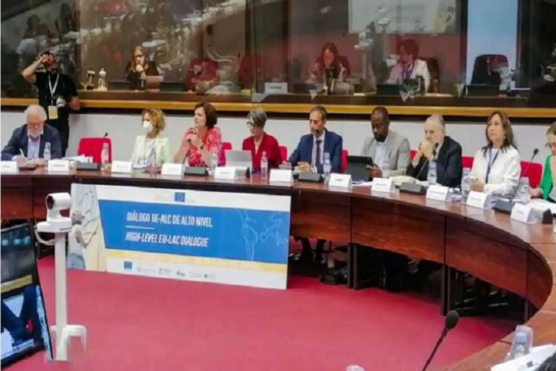 Titular del Midis también participó en la sesión inaugural del Encuentro Final de EUROsociAL+.