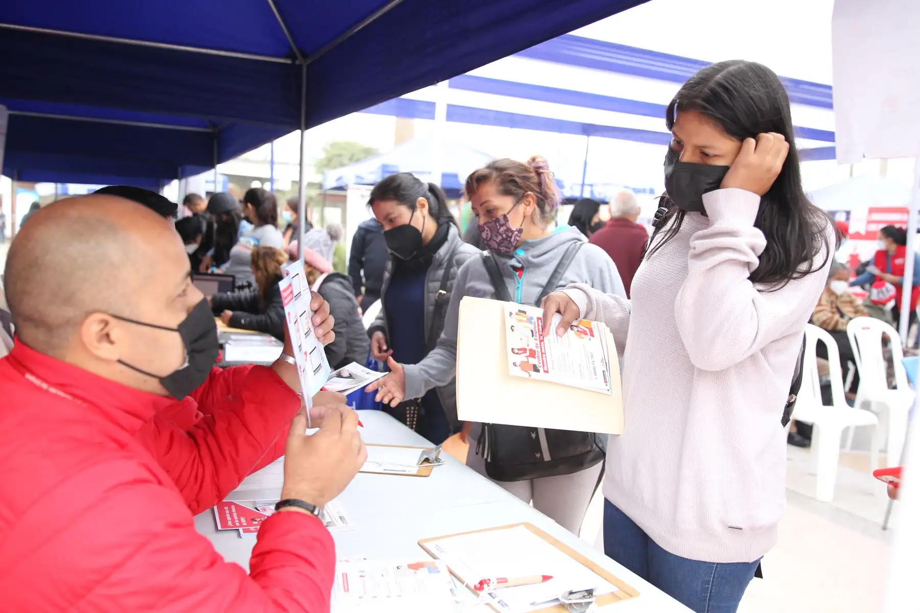 Participa en la feria laboral de Lima que se llevará a cabo hasta el viernes 1 de julio. Foto: cortesía MTPE.