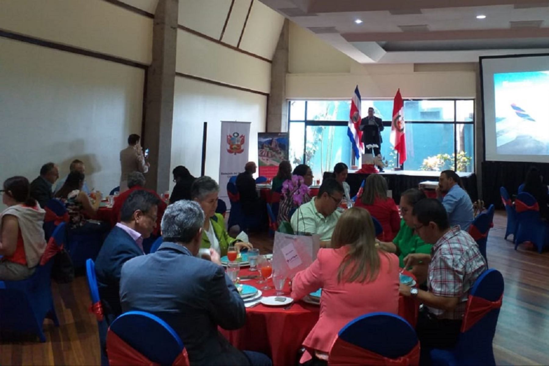 Evento de promoción del Perú como destino turístico en Costa Rica, organizado por la embajada peruana. Foto: cortesía.