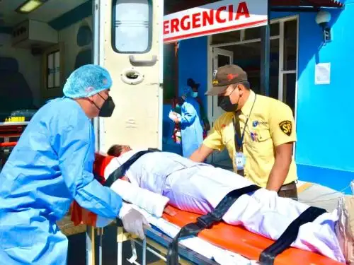 EsSalud restringió las visitas en el Hospital II de Huaraz por incremento de contagios del covid-19 en la capitall de Áncash. Foto: ANDINA/difusión.