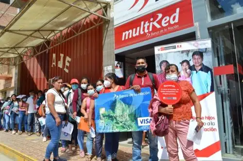 El programa Juntos, del Ministerio de Desarrollo e Inclusión Social, inició su quinto operativo de pago del año, el mismo que beneficiará a un total de 653,258 familias usuarias a escala nacional, que se encuentran en situación de pobreza o pobreza extrema. Foto: ANDINA/difusión.