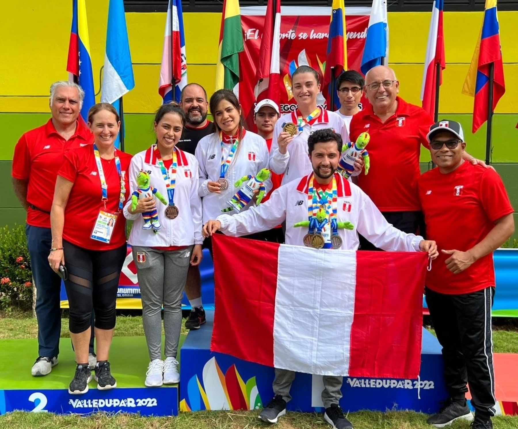 La delegación peruana mantiene su cosecha de medallas de los Juegos Bolivarianos Valledupar