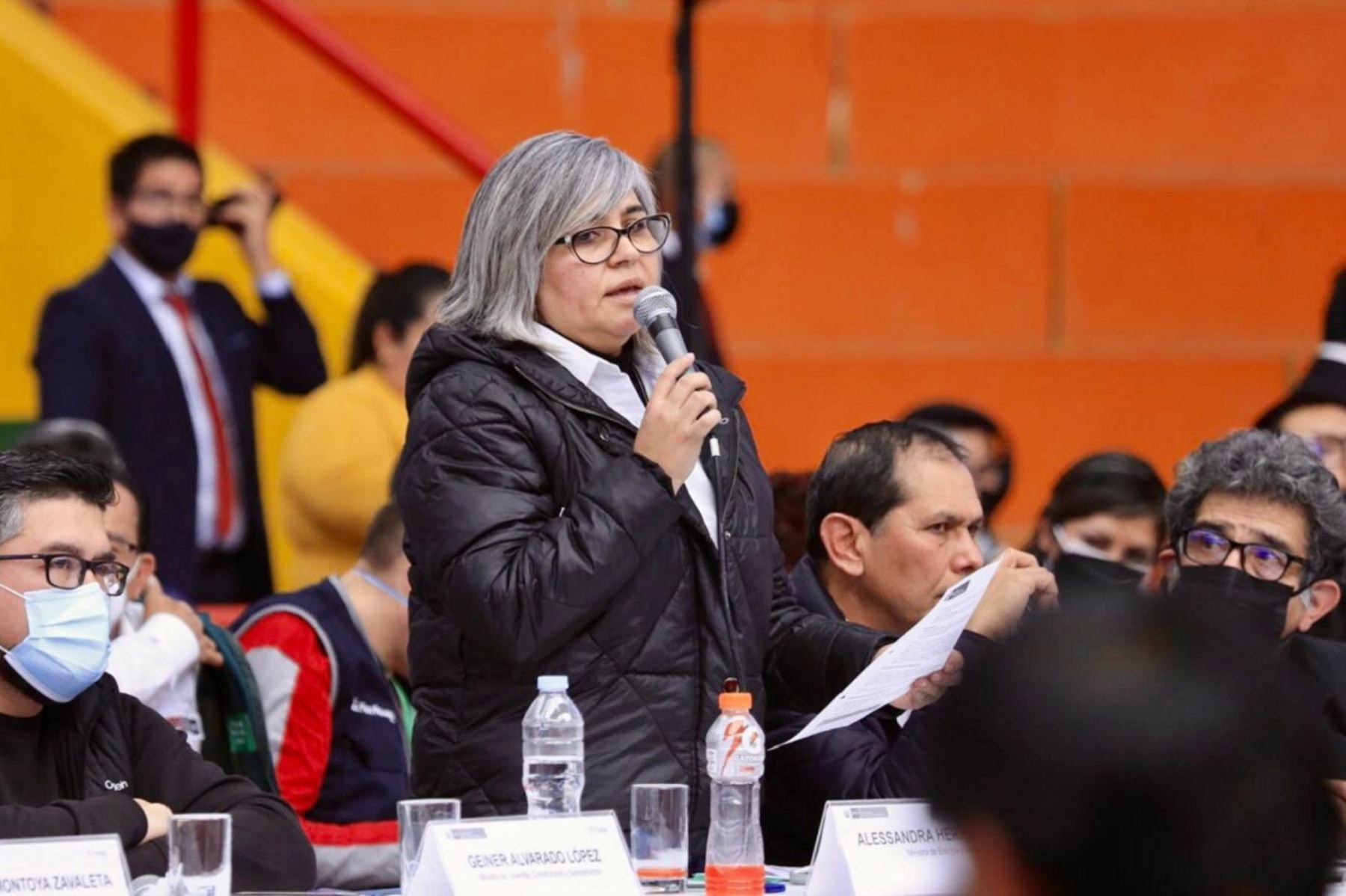 Ministra de Energía y Minas, Alessandra Herrera Jara. Foto: Cortesía.