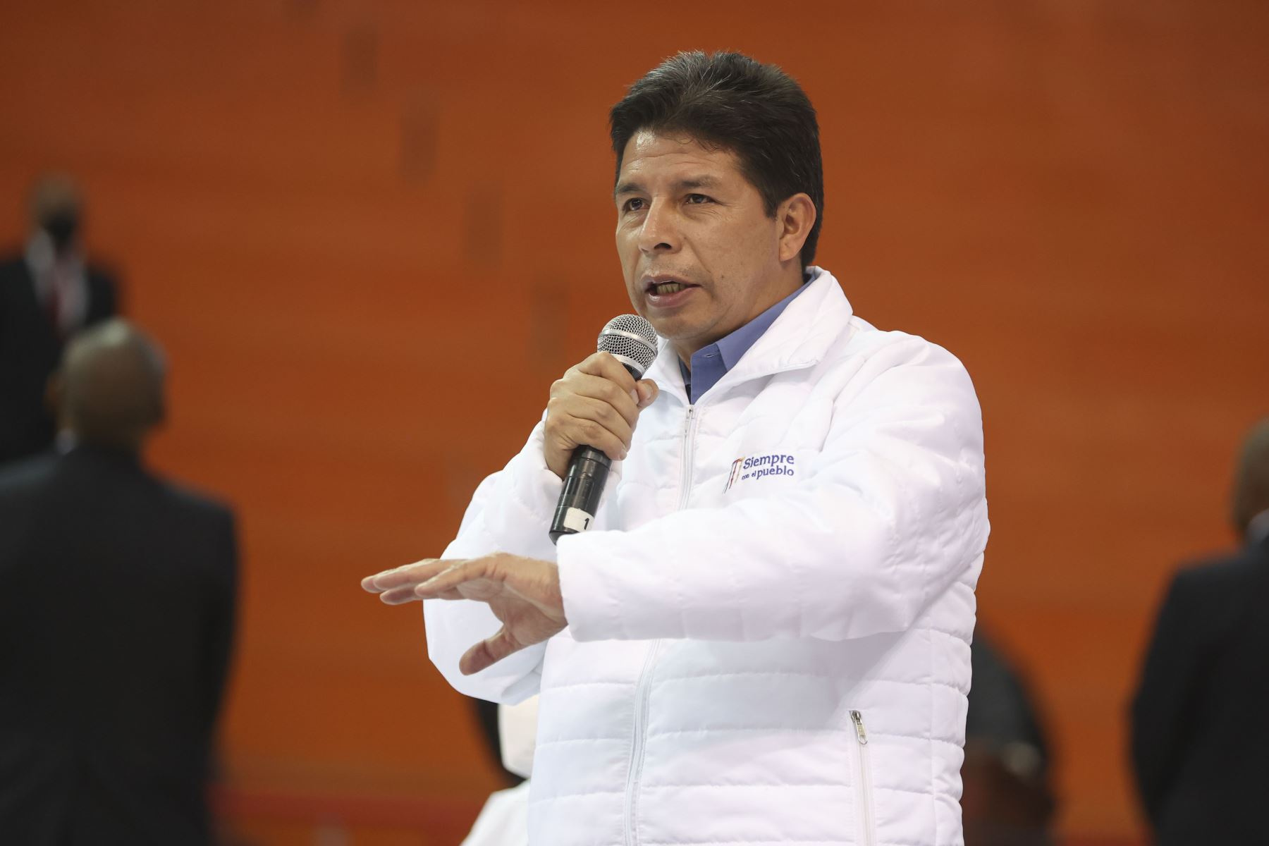 Jefe de Estado, Pedro Castillo, preside el XVIII Consejo de Ministros Descentralizado en Huaraz, región Áncash. Foto: ANDINA/Prensa Presidencia