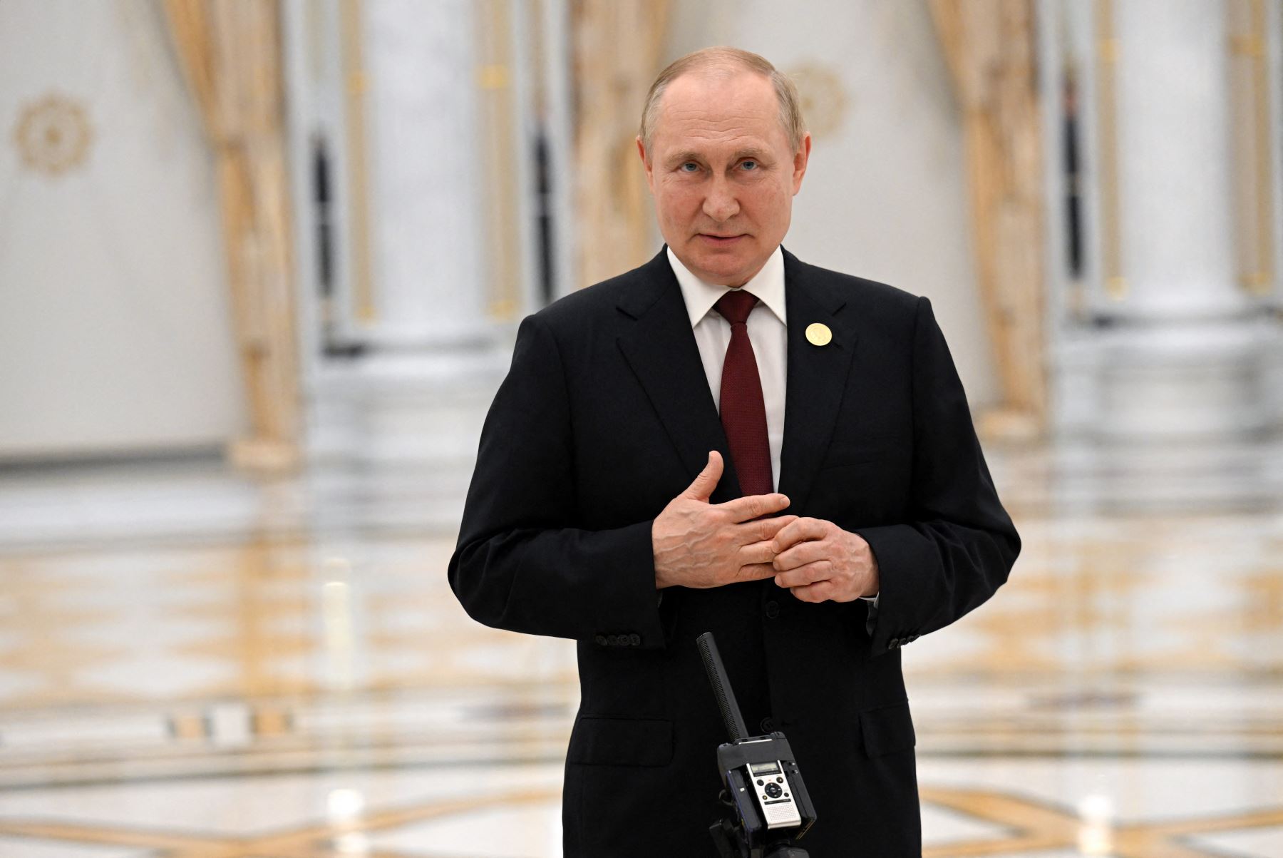 El Kremlin anunció esta semana que había "respondido positivamente" a la invitación a la cumbre del G20 que se celebrará en Bali, Indonesia, en noviembre, sugiriendo que Putin asistiría en persona. Foto: AFP.