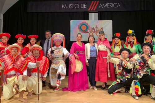 El Museo de América de Madrid  fue el escenario  del festival cultural “Quechuafest 2022”