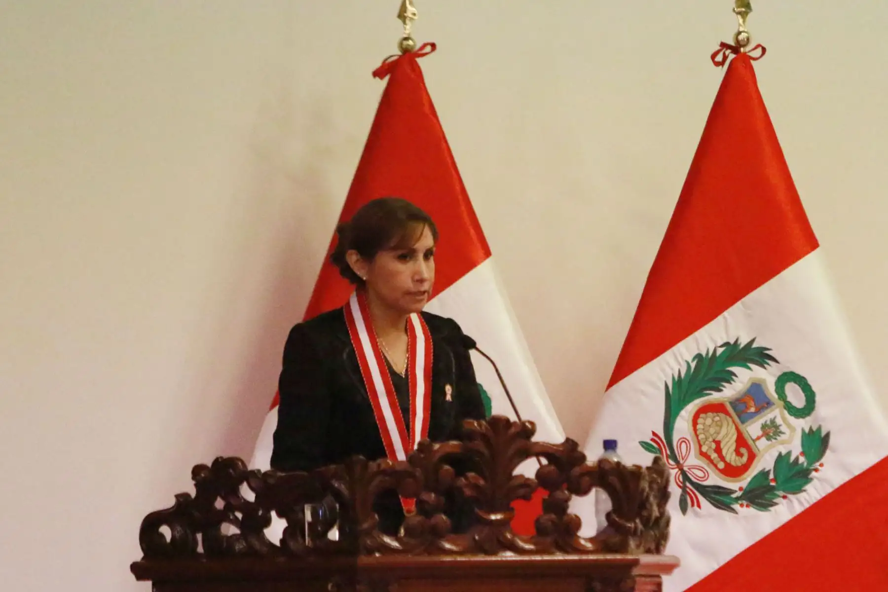 Ceremonia de juramentación de la nueva Fiscal de la Nación, Liz Patricia Benavides Vargas para el periodo 2022- 2025.
Foto: ANDINA/Héctor Vinces