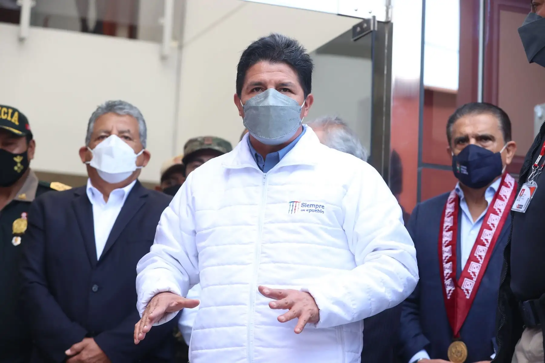 Presidente Pedro Castillo, participa en la inauguración de la Unidad de Flagrancia de Trujillo.
Foto: ANDINA/Prensa Presidencia